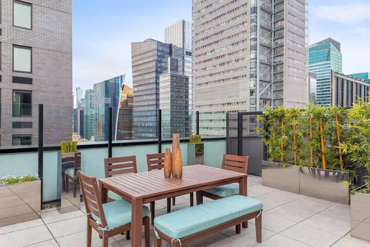 Rooftop terrace